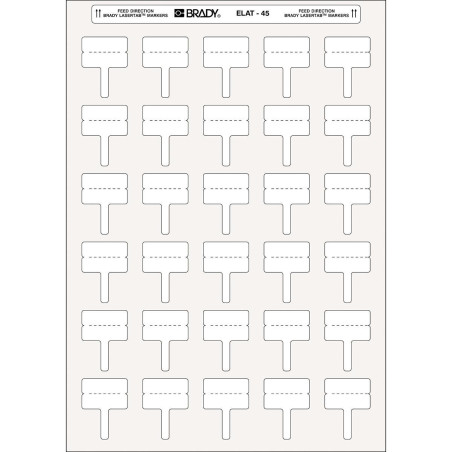 LaserTab Laser Printable