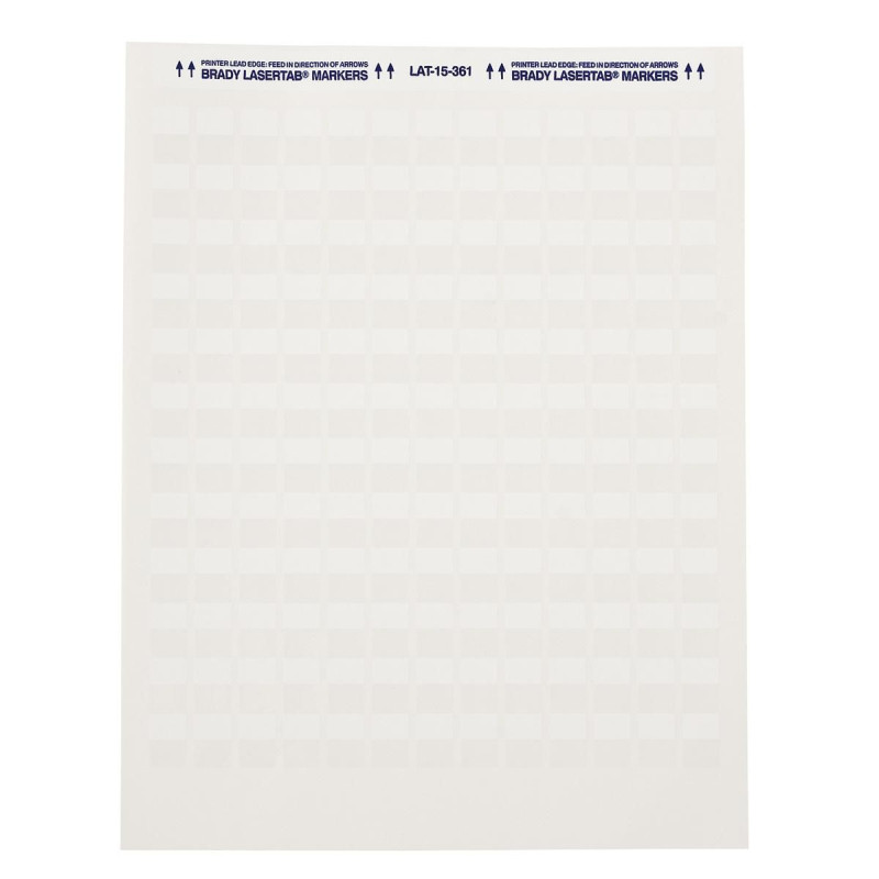LaserTab Laser Printable