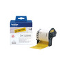 Label tape/yellow 62mmx15.24m f QL-serie
