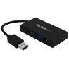 Hub USB 3.0 4 Port - 3x USB A+1x USB C