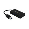 Hub USB 3.0 4 Port - 3x USB A+1x USB C