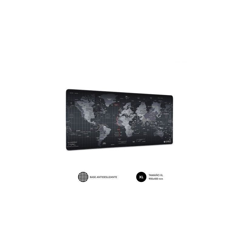Alfombrilla Subblim 01PUW01 World XL/ 900 x 400 x 3 mm | APLIUM
