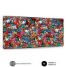 Alfombrilla Subblim 01PUW02 Graffiti XL/ 900 x 400 x 3 mm | APLIUM