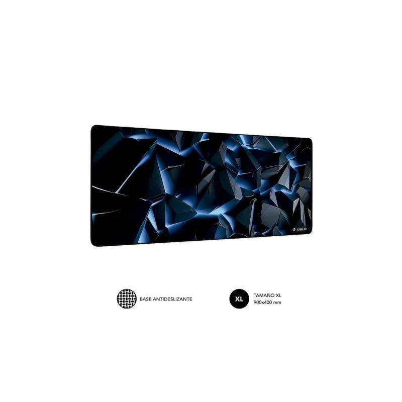 Alfombrilla Subblim Blue Obsidian XL/ 900 x 400 x 3 mm | APLIUM