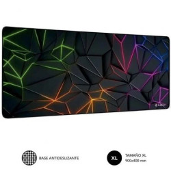 Alfombrilla Subblim Neon Obsidian XL/ 900 x 400 x 3 mm | APLIUM