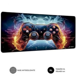 SUBBLIM GameCore XL Alfombrilla de ratón para juegos Negro, | APLIUM
