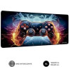 SUBBLIM GameCore XL Alfombrilla de ratón para juegos Negro, | APLIUM