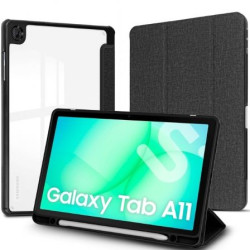 Funda Subblim Clear Shock Case para Samsung A11 8.7"/ Negra | APLIUM