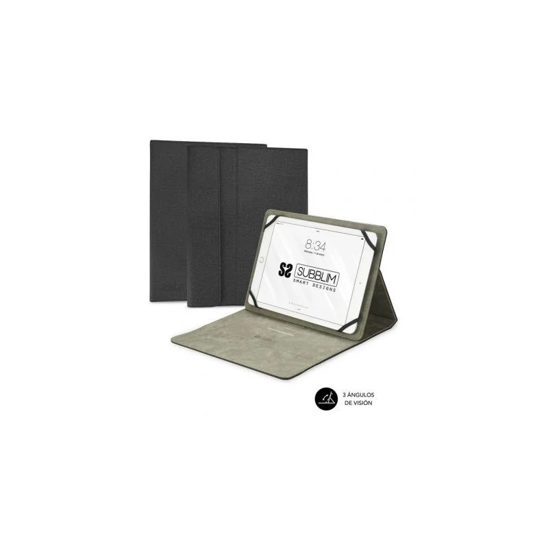 Funda Subblim Clever Stand para Tablets de 9.6"-11"/ Negra | APLIUM