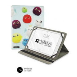 Funda Subblim Trendy Furry para Tablets de 9.6"-11"/ Negra | APLIUM