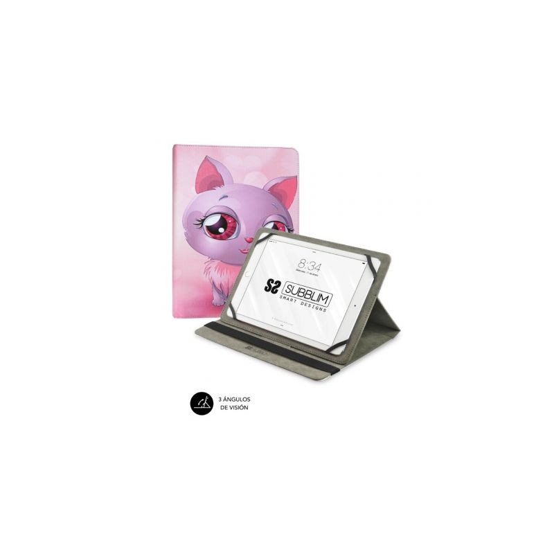 Funda Subblim Trendy Cat para Tablets de 10.1"-11" | APLIUM