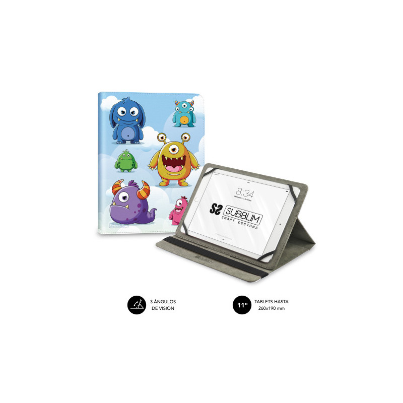 Funda Subblim Trendy Case Monsters para Tablets de 11" | APLIUM