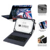 SUBBLIM Funda con Teclado Micro USB - USB C KEYTAB USB 10,1" | APLIUM
