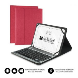 Funda con Teclado Subblim Keytab Pro Bluetooth para Tablets | APLIUM