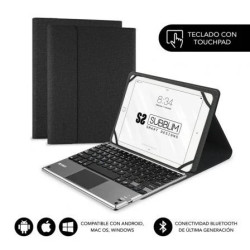 Funda con Teclado Subblim Keytab Pro Bluetooth Touchpad para | APLIUM