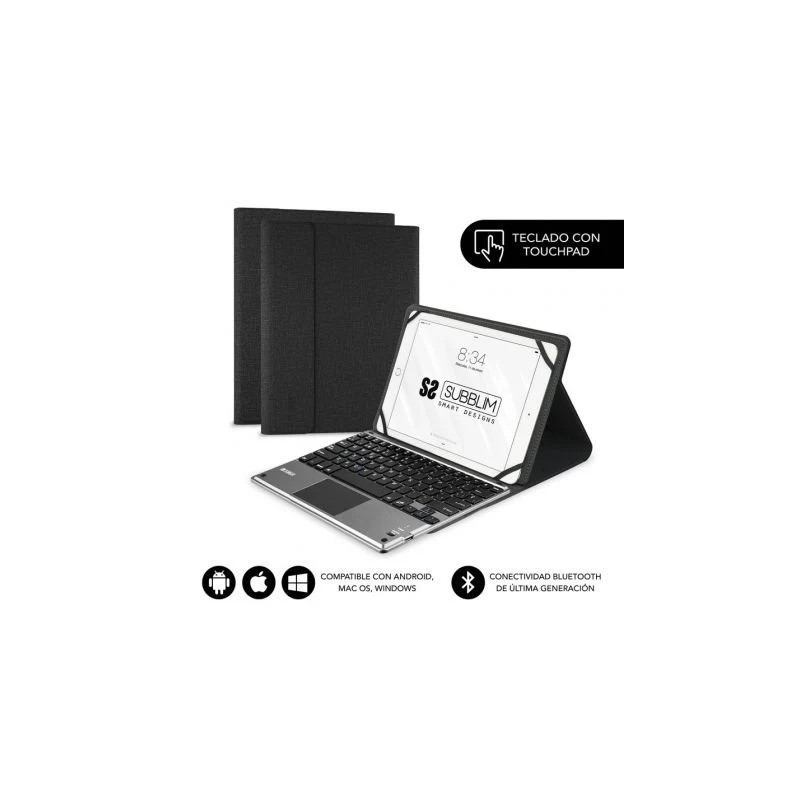 Funda con Teclado Subblim Keytab Pro Bluetooth Touchpad para | APLIUM