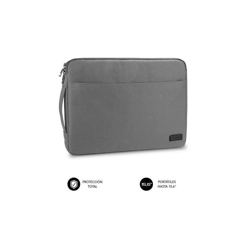 SUBBLIM Funda Ordenador Urban Laptop Sleeve 15,6" Grey | APLIUM