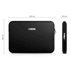 Subblim Business Laptop Sleeve Neoprene V2 11,6-12,5"BLACK | APLIUM