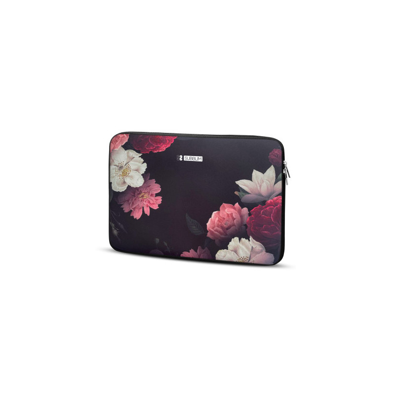 SUBBLIM Funda Ordenador Neopreno Trendy Sleeve Neo Flowers 1 | APLIUM