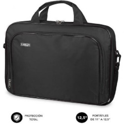 Maletín Subblim Oxford para Portátiles hasta 12.5"/ Negro | APLIUM