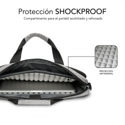Maletín Subblim Air Padding Laptop Bag para Portátiles hasta | APLIUM