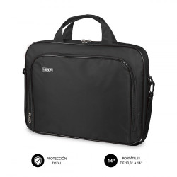 Maletín Subblim Oxford para Portátiles hasta 14"/ Negro | APLIUM