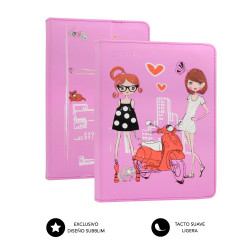 SUBBLIM Funda Tablet Universal TRENDY CASE FASHION GIRLS 10. | APLIUM