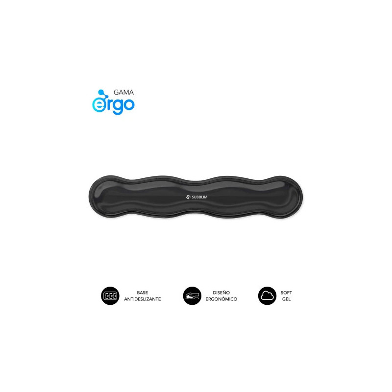 Subblim Ergo Crystal Flex Keyb Black | APLIUM