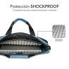 SUBBLIM Maletín Ordenador Air Padding Laptop bag 15,6" Azul | APLIUM