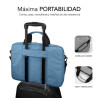 SUBBLIM Maletín Ordenador Air Padding Laptop bag 15,6" Azul | APLIUM