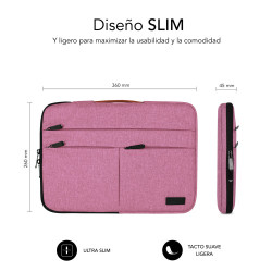 Funda Subblim Air Padding 360 Sleeve para Portátiles hasta 1 | APLIUM