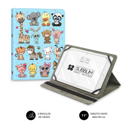 Funda Tablet Universal Trendy Case Animals 11" | APLIUM