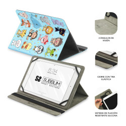 Funda Tablet Universal Trendy Case Animals 11" | APLIUM