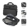 Maletín Subblim Air Padding para Portátiles hasta 14"/ Gris | APLIUM