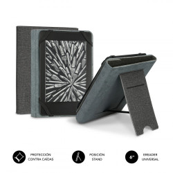 Subblim Funda Ebook Clever Stand 6'' Grey | APLIUM