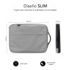 Funda Ordenador Advance Laptop Sleeve 13,3-14" Grey | APLIUM