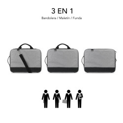 Funda Ordenador Advance Laptop Sleeve 13,3-14" Grey | APLIUM