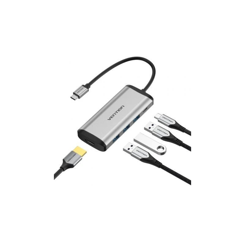 VENTION CNBHB - Dockingstation 5IN1 Usb-c To Hd | APLIUM