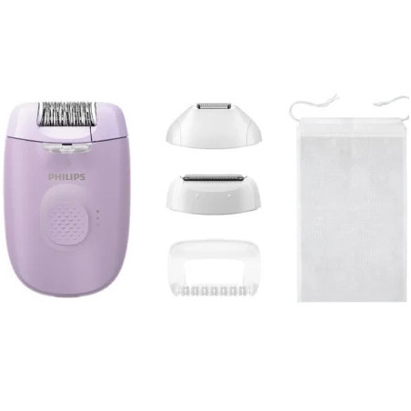 Depiladora Philips Epilator Series 4000 BRE257/ con Batería/ | APLIUM