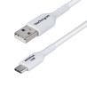 3m White USB-A to USB-C Charging Cable
