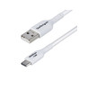 3m White USB-A to USB-C Charging Cable