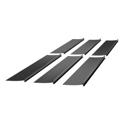 Cabinet Seal Coextrusion 1000 mm x6 BK