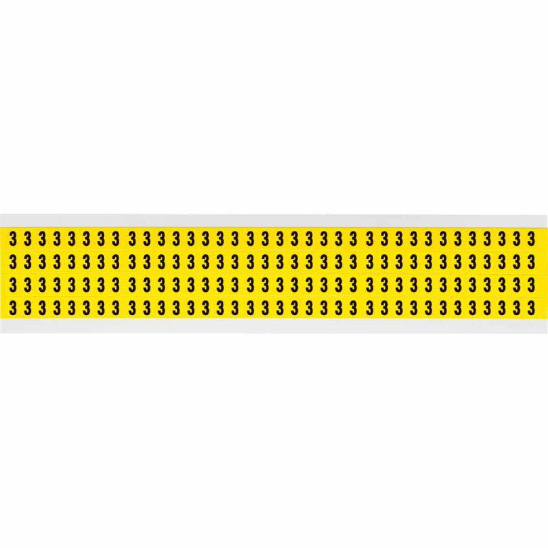 Identical numbers and letters