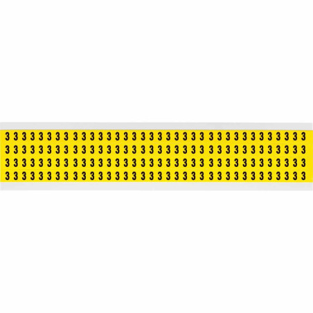 Identical numbers and letters