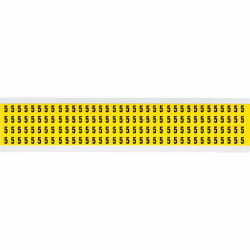 Identical numbers and letters