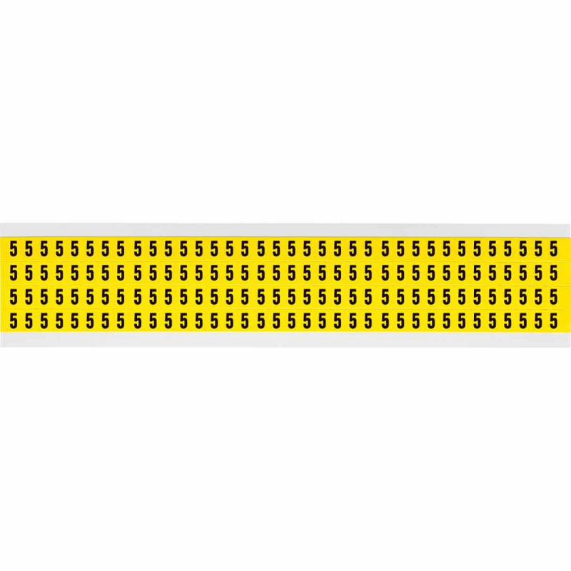 Identical numbers and letters