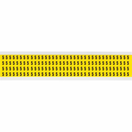 Identical numbers and letters