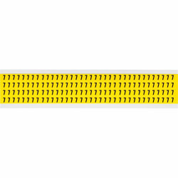 Identical numbers and letters