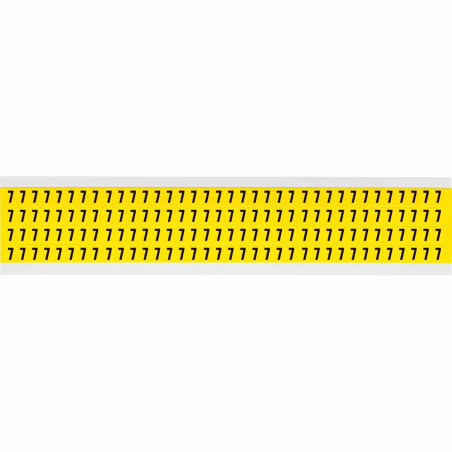 Identical numbers and letters