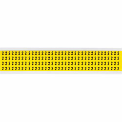 Identical numbers and letters